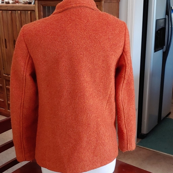 Orange Lands End Petite 6 Coat - Picture 4 of 6
